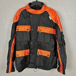Motorcycle Jacket OR Night Vision Men’s Large Dy Nax Waterproof Hard Padding
